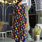 Salvia - Alia Cut, Full sleeved Kurti pajama set with a fully designed dupatta